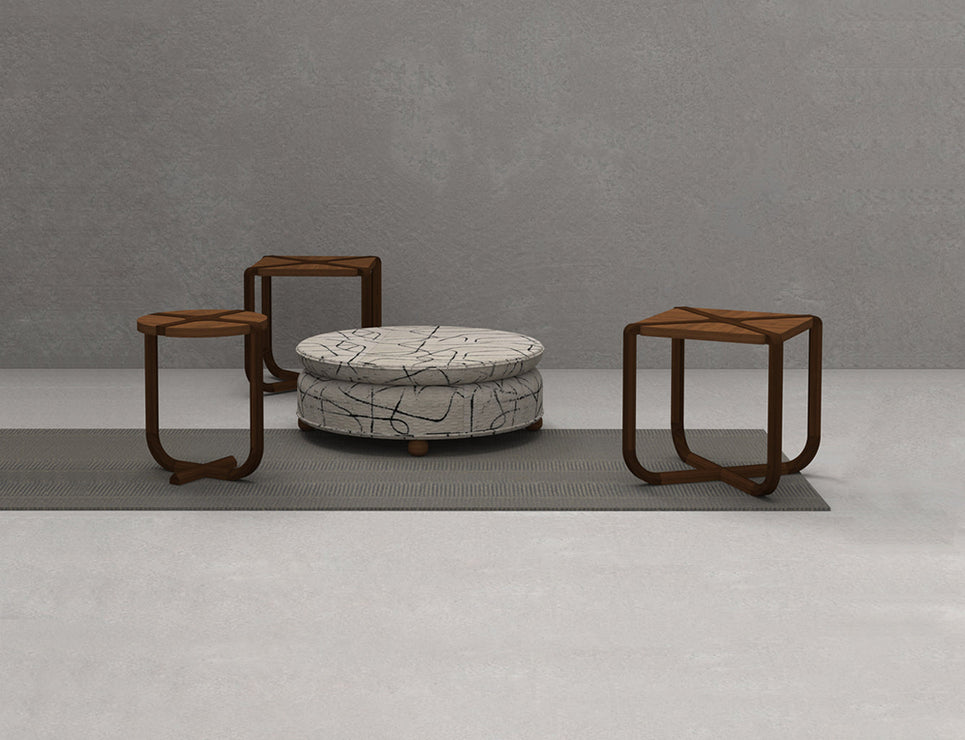 Designer Tables in Reclaimed Teak | About the Piece
