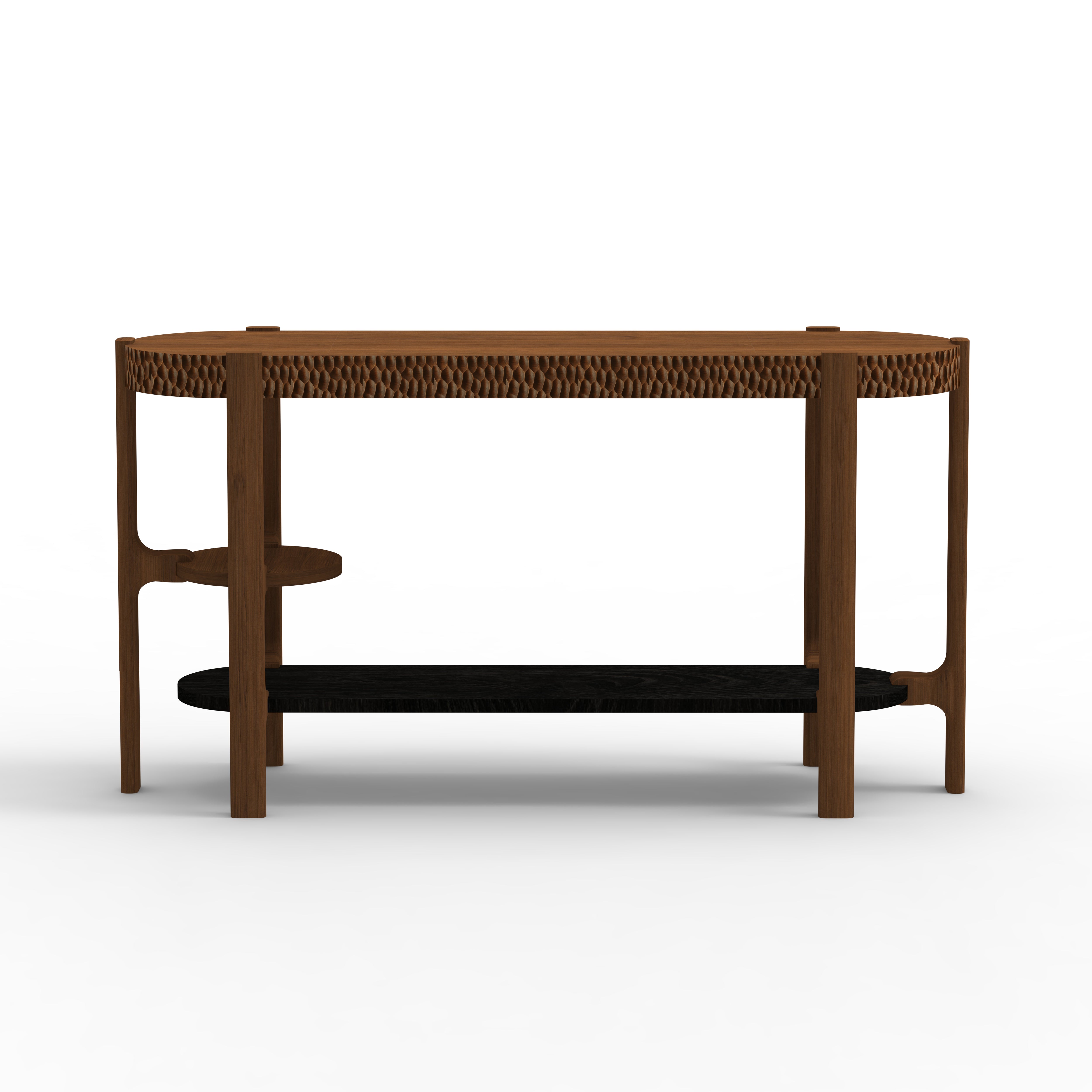 Chisel Console Table