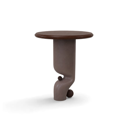 Pewter Accent Table