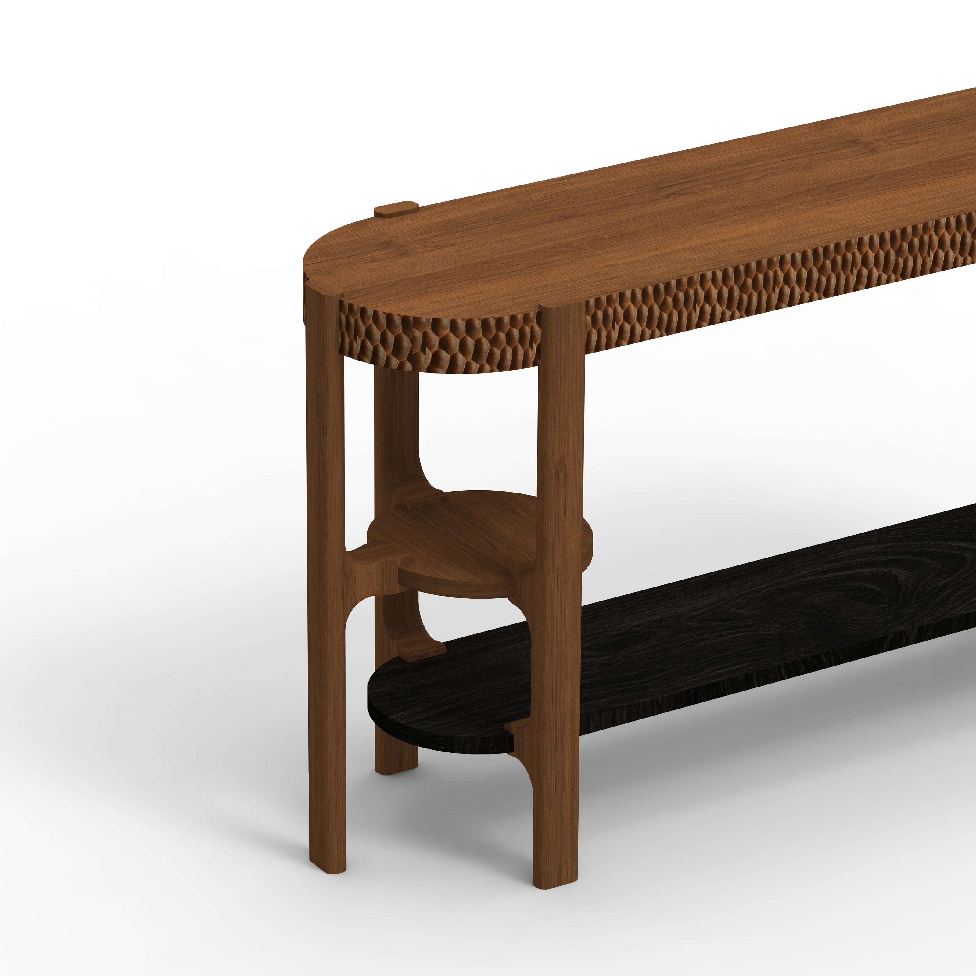 Chisel Console Table
