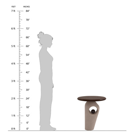 Flint Accent Table