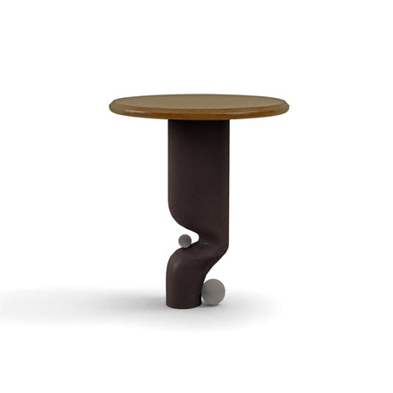 Pewter Accent Table